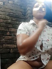 Glamorous aged businesswoman is getting pleasure on cam