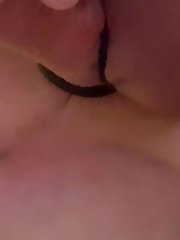 My spouse masturbates while using two dildos on his anus for pleasure