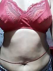 My Indian spouse models new undergarments and lingerie in photos