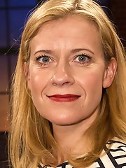 Older mom is taking off her dress