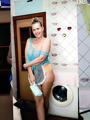 Polish aged damsels get undressed