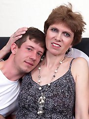 Horny toy boy getting naughty with a dirty housewife